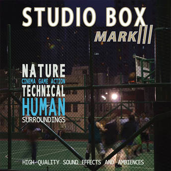 Best Service Studio Box Mark III Foley and Ambiences Sound Effects Library (Download)