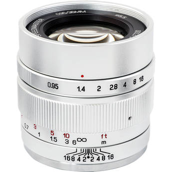 Mitakon Zhongyi Speedmaster 35mm f/0.95 Mark II Lens for Fujifilm X (Silver)