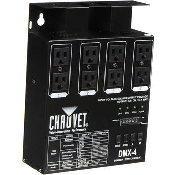 CHAUVET DJ DMX-4LED 4-Channel Dimmer Pack