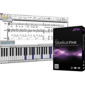 Sibelius First 8 - Notation Software (Perpetual License)