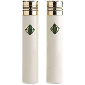 Soyuz Microphones Matched Pair of SU-013 Small-Diaphragm FET Microphones (Cream/Brass)