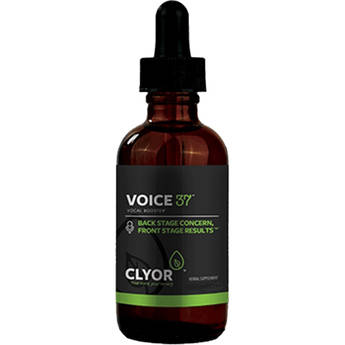 CLYOR Voice37 - Herbal Liquid Support for Prolonged Vocal Activity