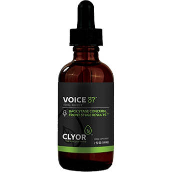 CLYOR Voice37 - Herbal Liquid Support for Prolonged Vocal Activity
