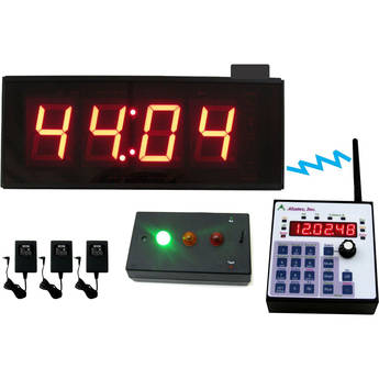 alzatex Wireless Presentation Timer System with Large LED Display