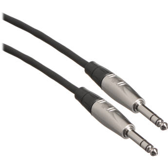 Hosa Technology Balanced 1/4" TRS Male to 1/4" TRS Male Audio Cable (10')