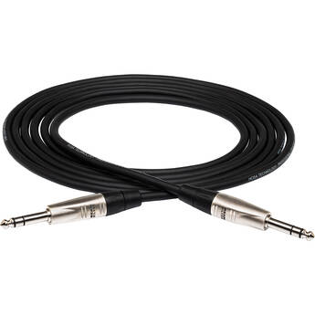 Hosa Technology Balanced 1/4" TRS Male to 1/4" TRS Male Audio Cable (5')