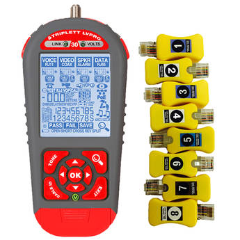 Triplett Low Voltage Pro 30 Cable Tester with Smart Remotes (13 Applications)
