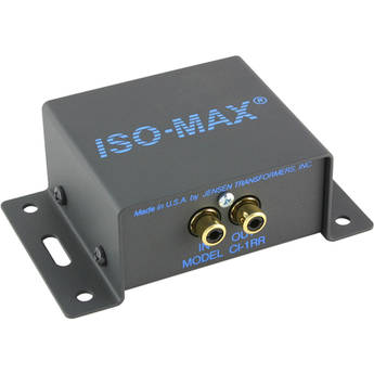 Jensen Transformers Iso-Max CI-1RR - Single-Channel Ground Isolator (RCA In/Out)