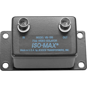 Jensen Transformers Iso-Max VB-1BB Single-Channel Composite Video Isolator (BNC In/Out)