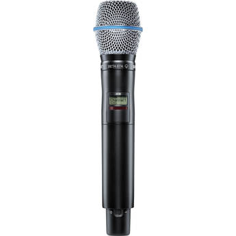 Shure AD2/B87A Digital Handheld Wireless Microphone Transmitter with Beta 87A Capsule (G57: 470 to 616 MHz)