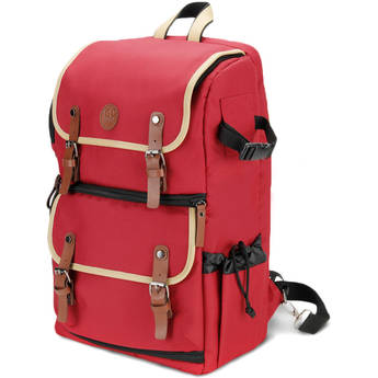 GOgroove DSLR Camera Backpack (Red)