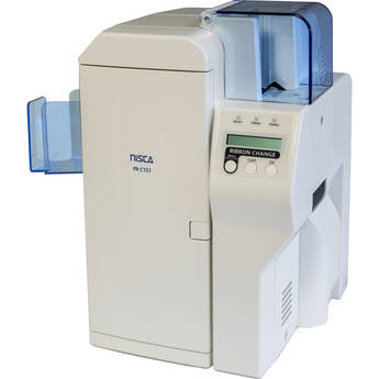 Nisca Printers PR-C151 Mid-Level Dual-Sided ID Card Printer (20-50-Mil Cards)