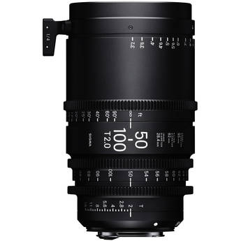Sigma 50-100mm T2 High-Speed Zoom Lens (Canon EF, Feet)