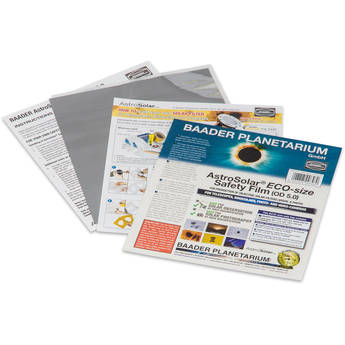 Alpine Astronomical Baader AstroSolar White-Light Safety Film 5.0 (Eco Size Sheet)