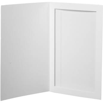 National Photo Folders Slip-In Photo Folder (4 x 6", 25-Pack, White)