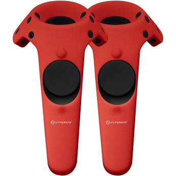 HYPERKIN GelShell Silicone Skin for HTC Vive Controllers (2-Pack, Red)