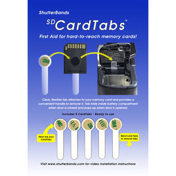 ShutterBands SD CardTabs (5-Pack)
