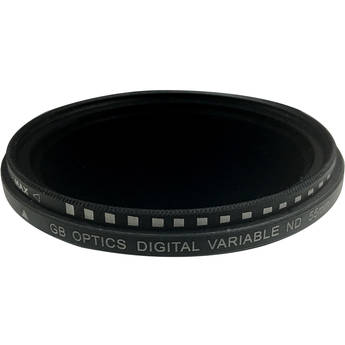 GB Optics 55mm Slim Variable Neutral Density 0.6 to 2.4 Filter (2 to 8 Stops)