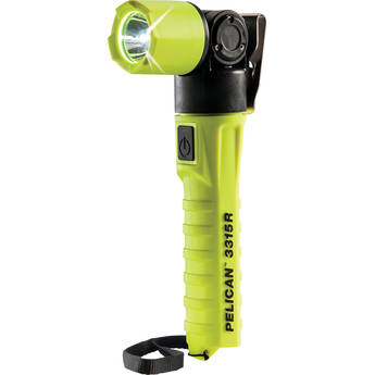 Pelican 3315RIPX7 Waterproof Right Angle LED Flashlight (Yellow)