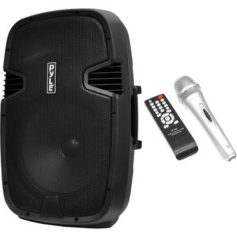 Pyle Pro PPHP152BMU 15" 2-Way Portable Rechargeable PA Loudspeaker System with Bluetooth (1000W)
