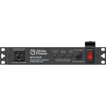 Atlas Sound Half-Width Rack Power Conditioner (15A)