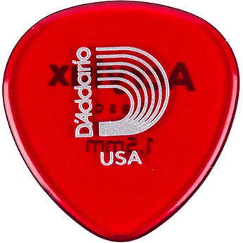 Planet Waves Acrylux Reso Mandolin Pick (3-Pack, Transparent Red)