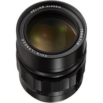 Voigtlander Heliar 75mm f/1.8 Lens
