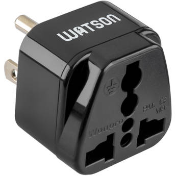 Watson 3-Prong Europe to 3-Prong USA Power Adapter Plug