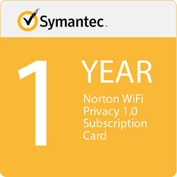 Symantec Norton WiFi Privacy 1.0 Subscription Card (1-Year, 1 Device)