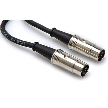 Hosa Technology Pro MIDI to MIDI Cable (5', Black)