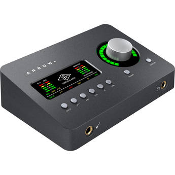 Universal Audio Audio Arrow Desktop 2x4 Thunderbolt 3 Audio Interface with SOLO Core Real-Time UAD Processing