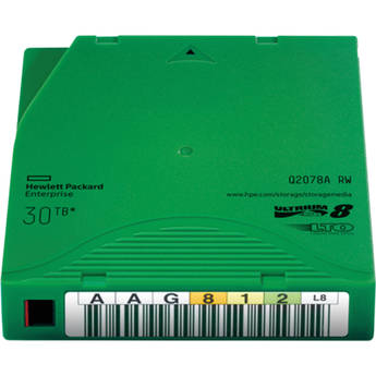 Hewlett Packard Enterprises 30TB LTO-8 Ultrium RW Data Cartridge