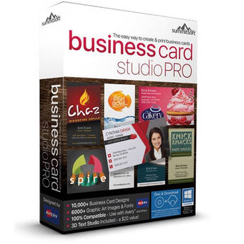 Summitsoft Business Card Studio Pro (Download)