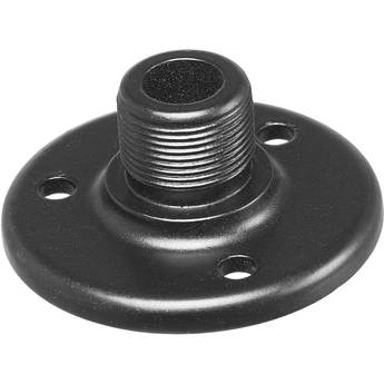 Atlas Sound Desk Top Mounting Flange - with: 5/8"-27 Male Fitting 1-3/4" Base Diameter
