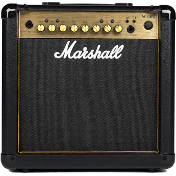 Marshall Amplification MG15GFX 4-Channel Solid-State Combo Amplifier with Presets and FX (15W)