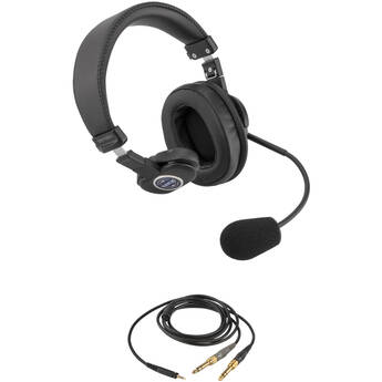 Senal SMH-1010CH Single-Sided Communication Headset with Two 1/8" Mini-Jacks Cable for Computers and Laptops
