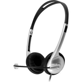 HamiltonBuhl MACH-1 Multimedia USB Type-A Headset with Gooseneck Microphone