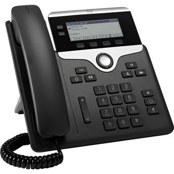 Cisco 7821 Two-Line IP Phone (Charcoal)