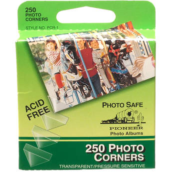 Pioneer Photo Albums Photo Mounting Corners (Box of 250, Clear)