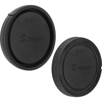 Sensei Body and Rear Lens Cap Kit for Sony E-Mount