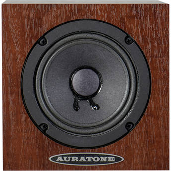 Auratone 5C Super Sound Cube Passive Studio Monitor (Mahogany Laminate Finish, Single)