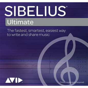 Sibelius | Ultimate 1-Year Subscription - Music Notation Software (Student/Teacher, Download)