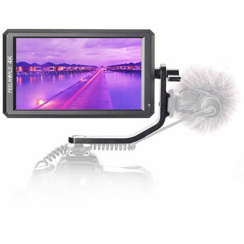 FeelWorld 5.7" Full HD HDMI On-Camera Monitor with 4K Support and Tilt Arm