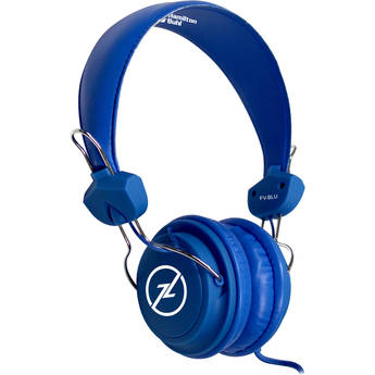 HamiltonBuhl Favoritz TRRS Headset with In-Line Mic for Mobile Devices (Blue)