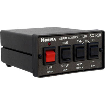 Horita SCT-50 Character Generator, Time/Date Stamp, Serial Control