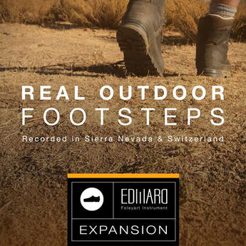 Tovusound Real Outdoor Footsteps - EFI Expansion I for Edward Foleyart Instrument (Download)