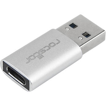 Rocstor USB 3.1 Gen 1 Type-C Female to Type-A Male Adapter