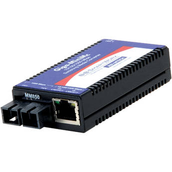 IMC Networks Giga-MiniMc 10/100/1000 Mbps Gigabit Fiber Converter