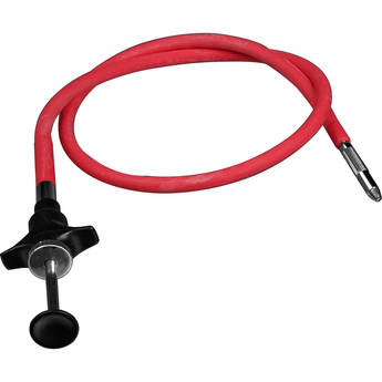 Gepe PVC Pro Threaded Cable Release with Disc Lock (20", Red)