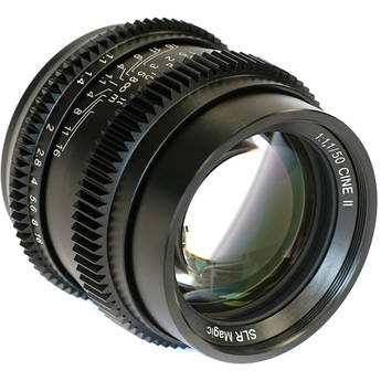 SLR Magic Cine II 50mm f/1.1 Lens (Sony E-Mount)